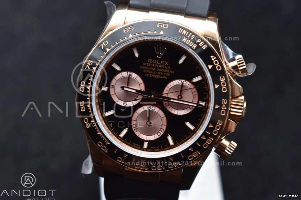 Dial Best Black Strap Oysterflex SH4131 Daytona 799 QF Edition 1:1 MultiPurpose 126515 (Weighted) RG on V6 0906